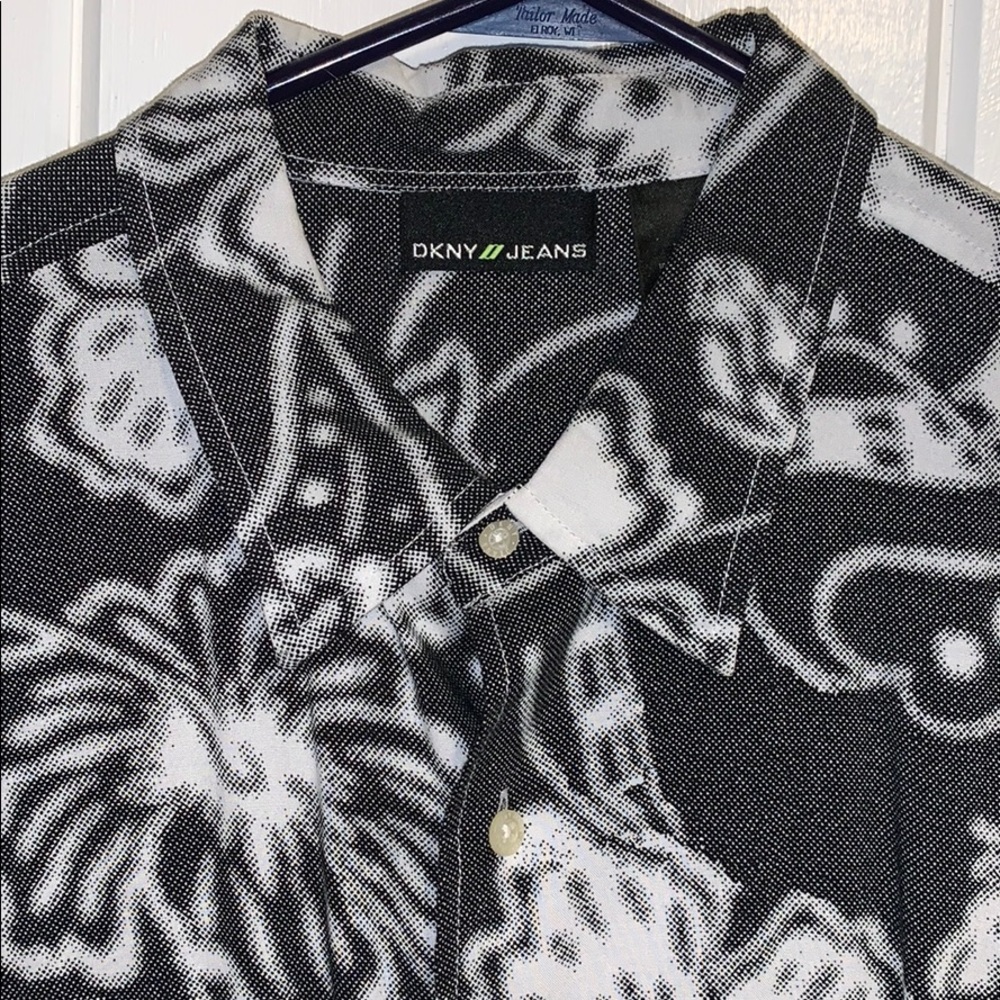 DKNY Jeans Short sleeve button down - Picture 2 of 3